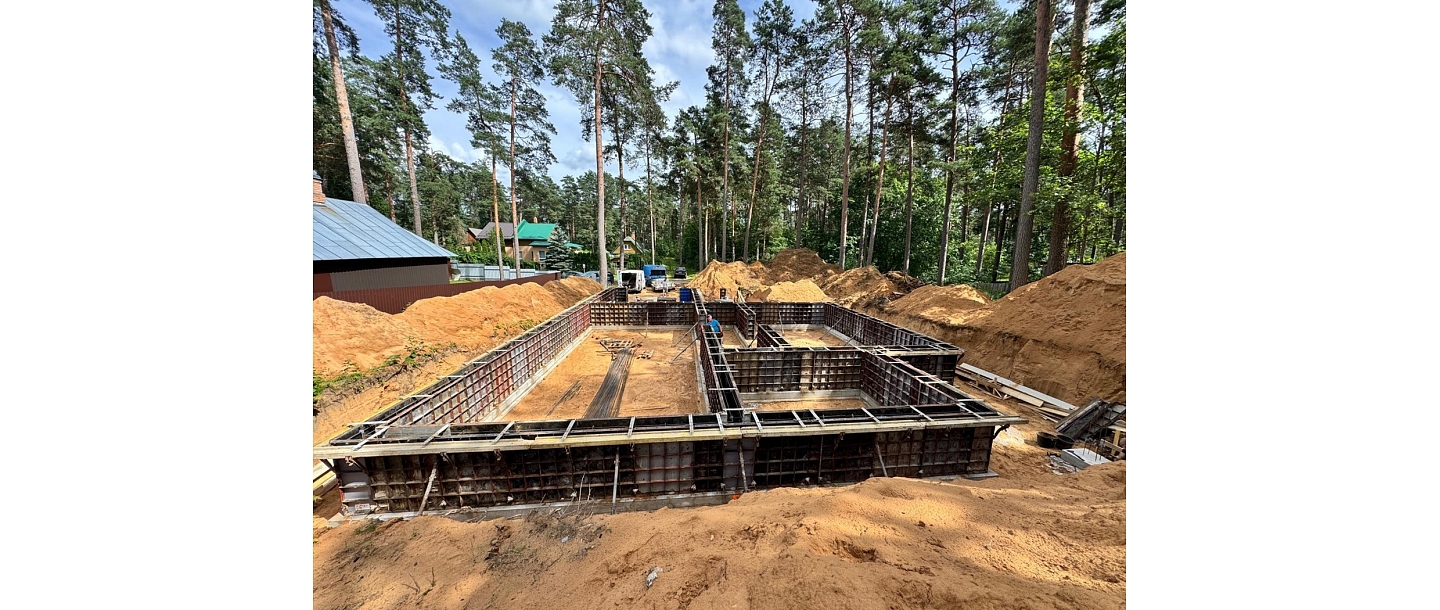 foundation formwork in Daugavpils