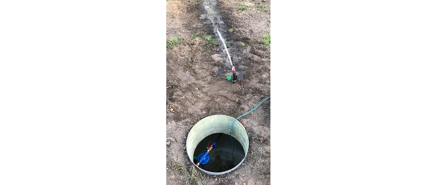 sewerage construction