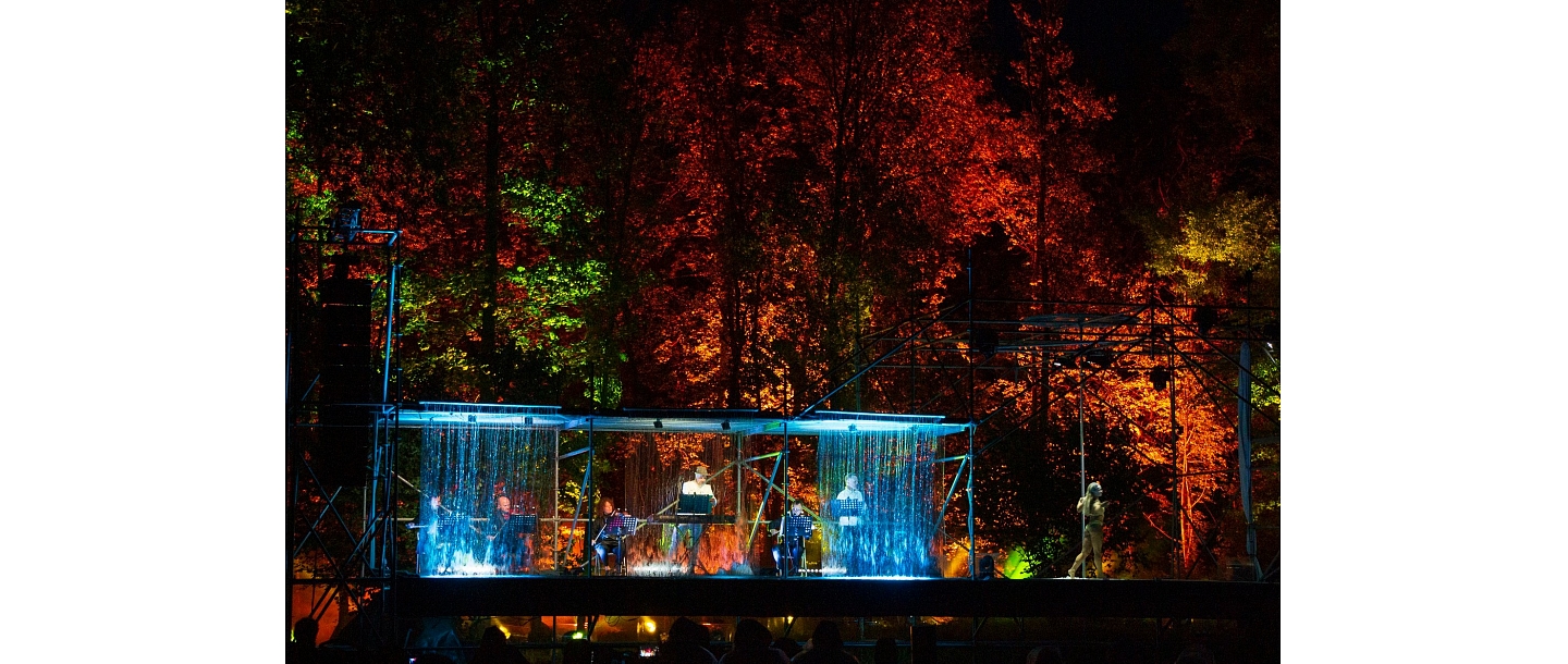 Professional sound and light equipment