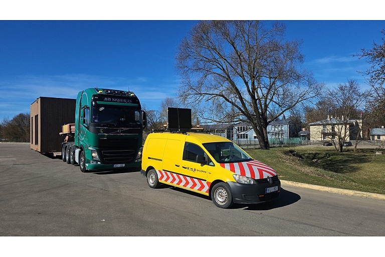 Крупногабаритный груз, сопровождение при транспортировке модульных домов