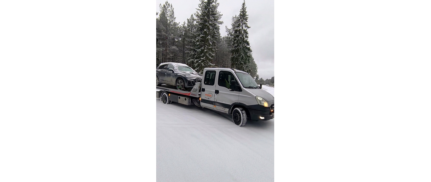 Transportation of damaged cars