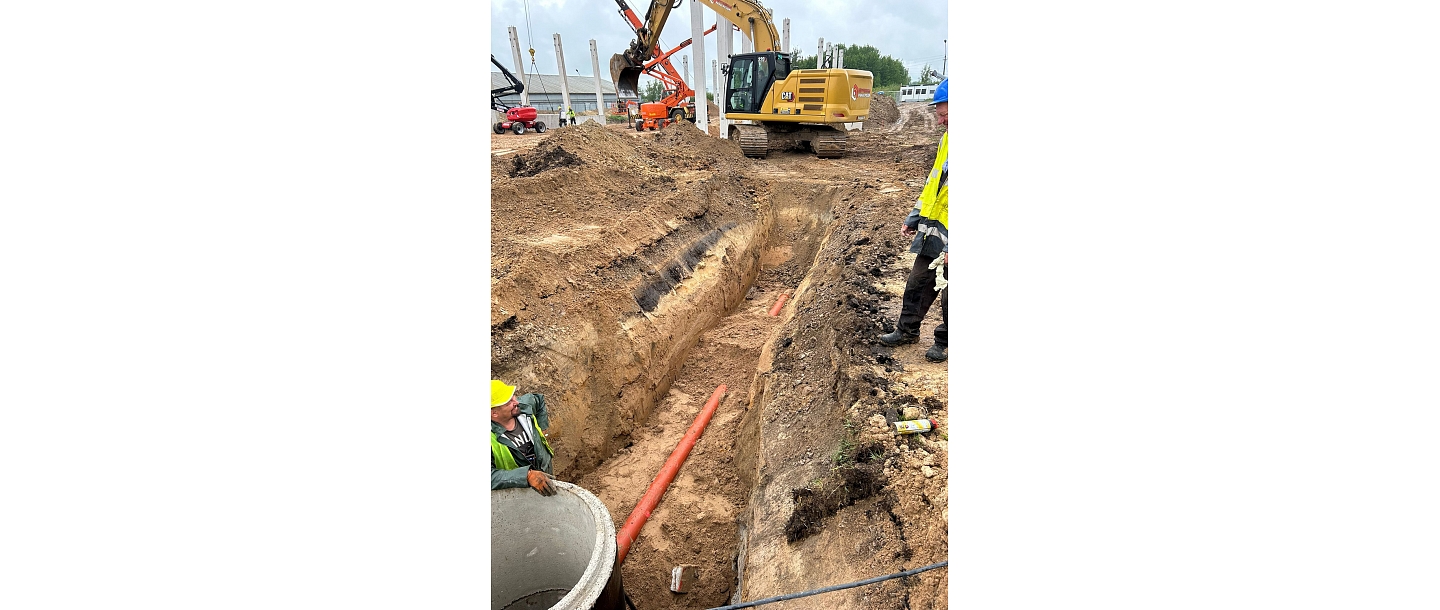 construction of water supply systems