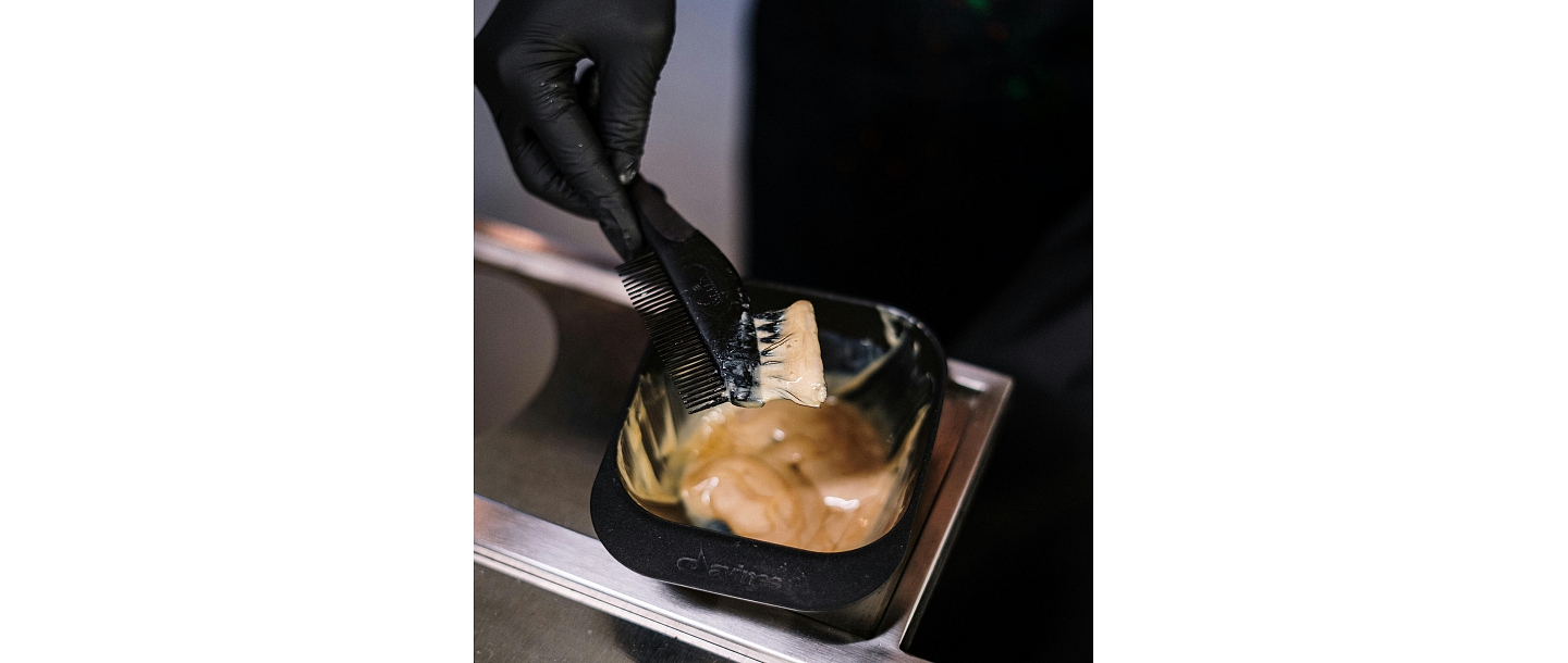 покраска волос