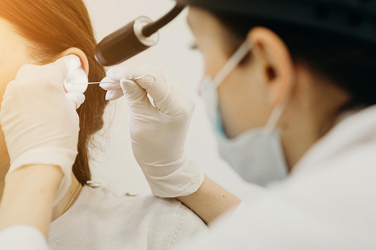 Certified otolaryngologist