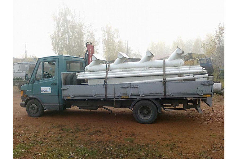 Transportation of pipes