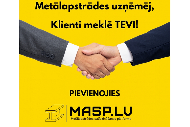 Klientu piesaiste metālapstrādes uzņēmumiem visā Latvijā