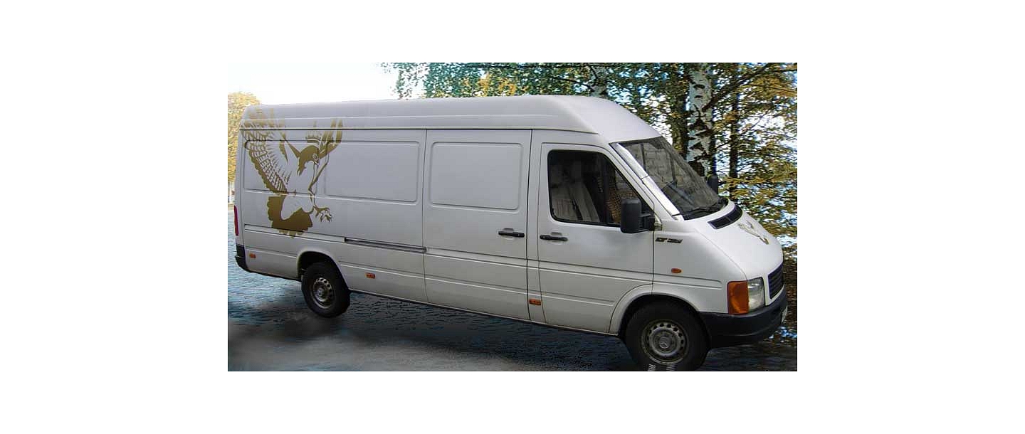 Микроавтобус VW MAXI может перевозить вещи, мебель, пианино