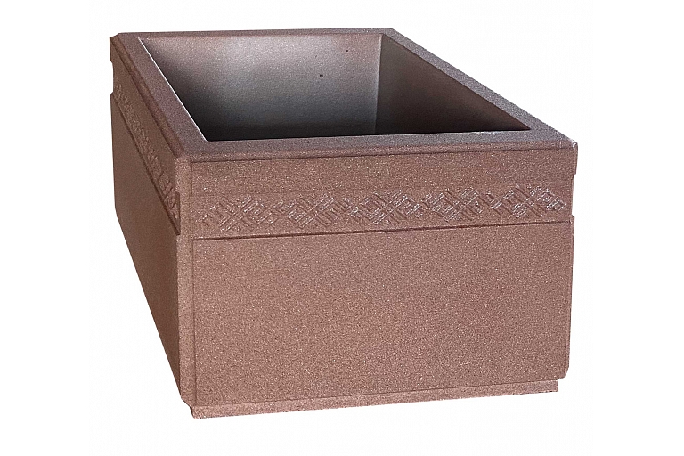 concrete flower box