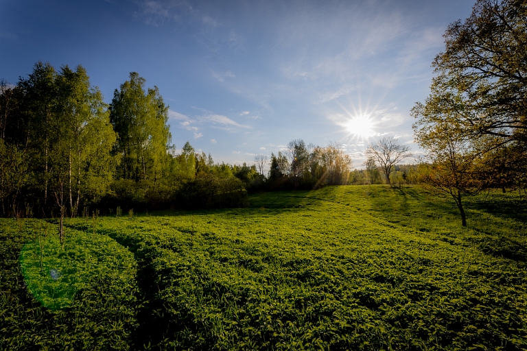 Tents Liepa territory