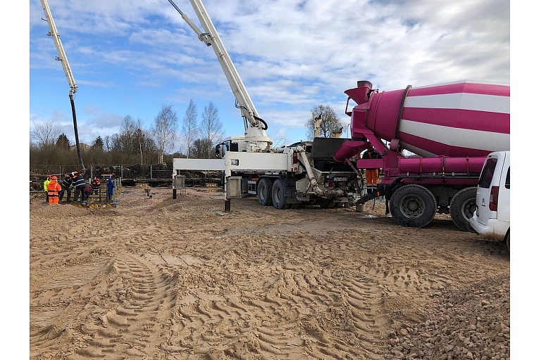 production of ready-mixed concrete