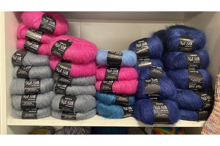 Drops yarn
