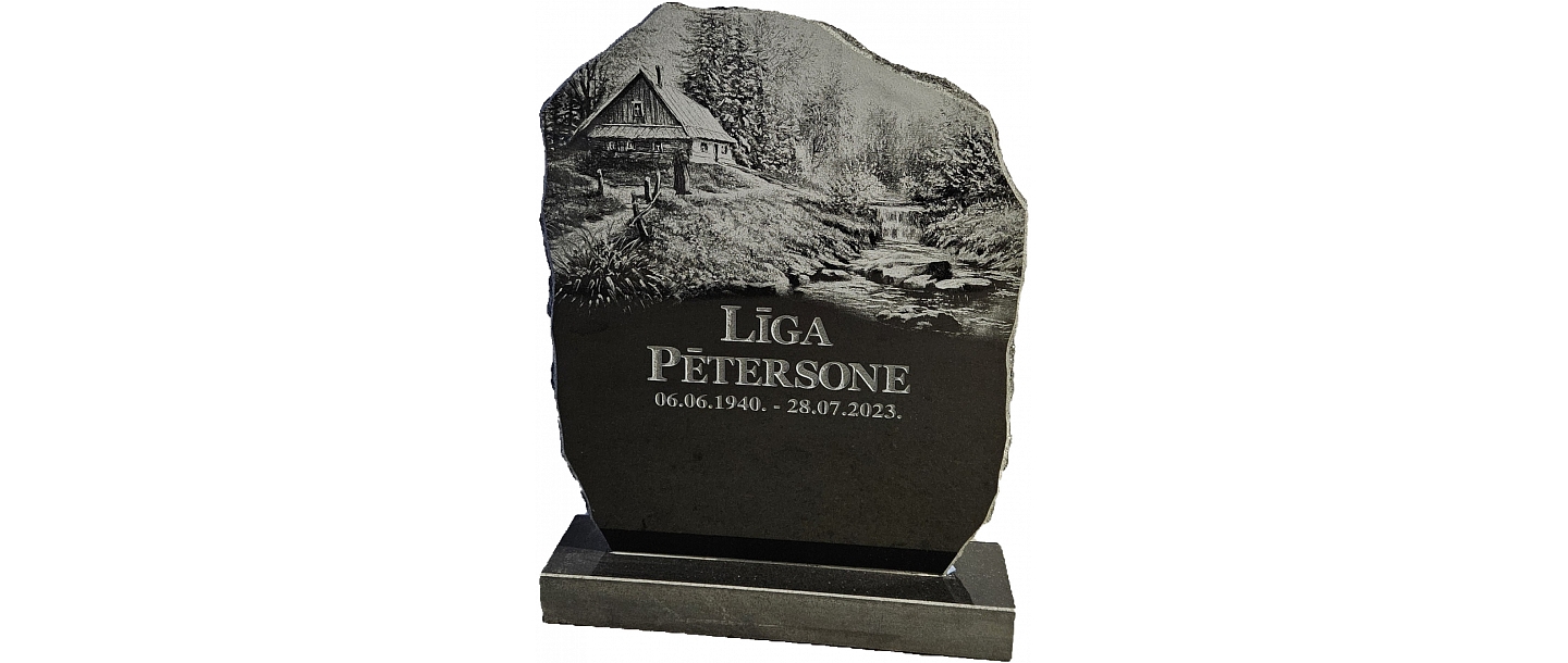 Kapui monuments in Valmiera