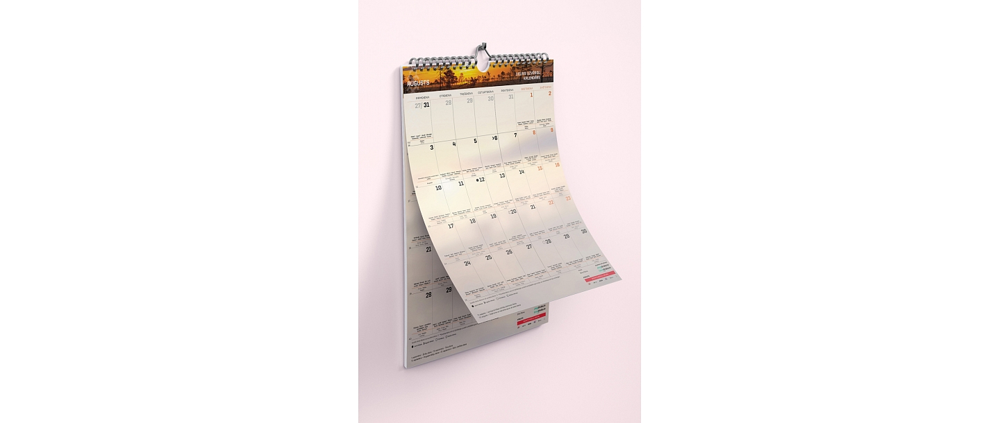 Wall calendar