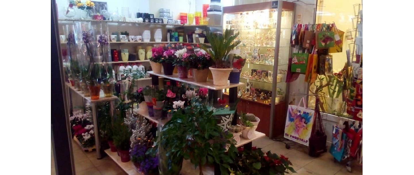 Flower shop base in Riga