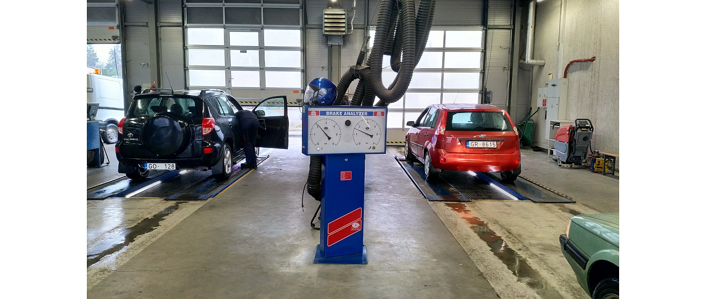 Technical inspection of vehicles