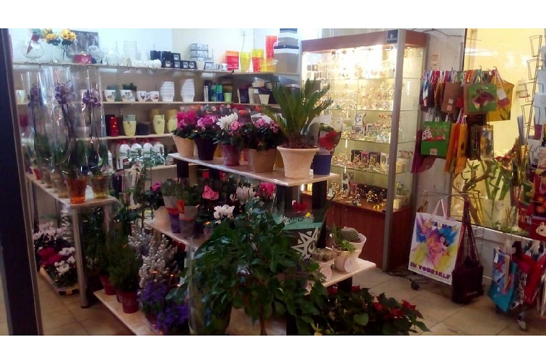 Flower shop base in Riga