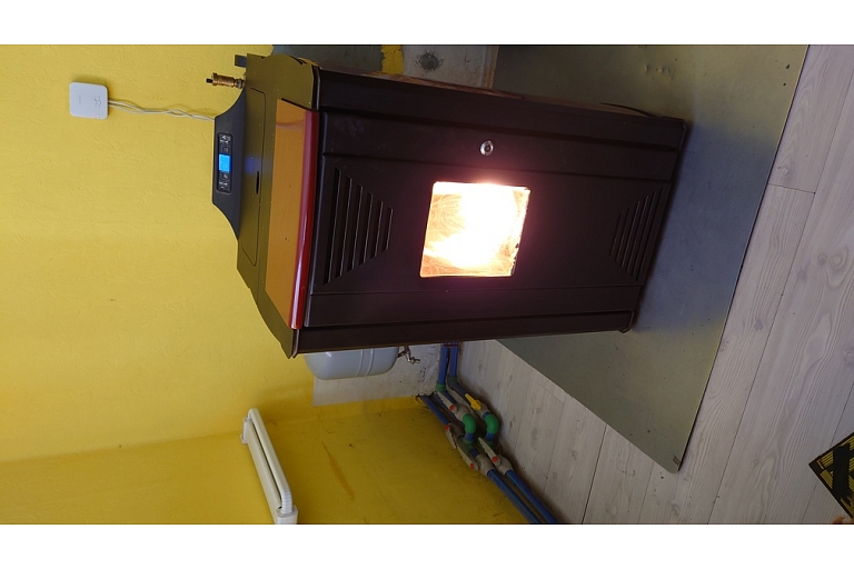 Heating fireplace