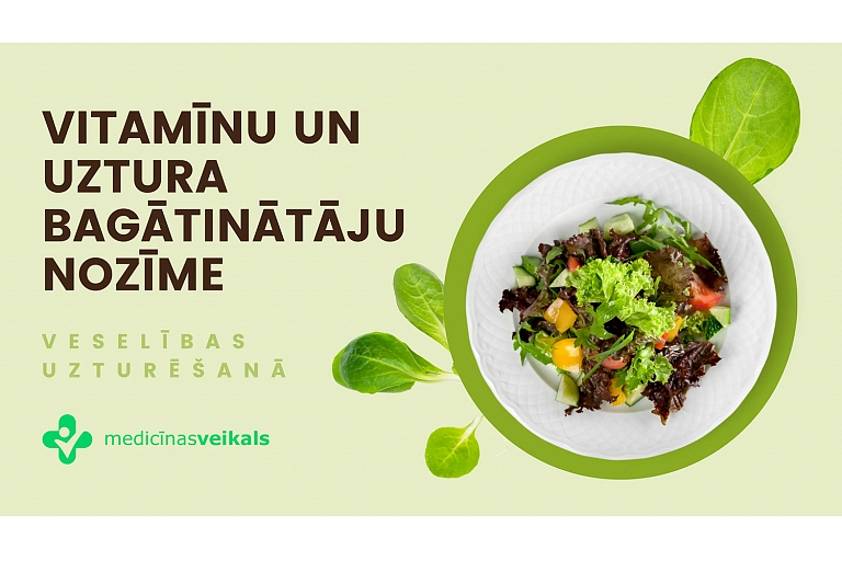 vitamīni un uztura bagātinātāji