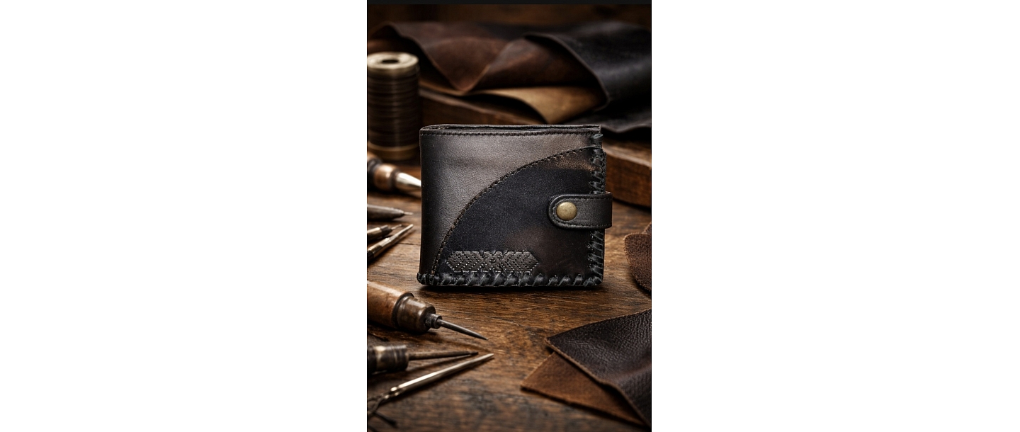 Custom leather wallets