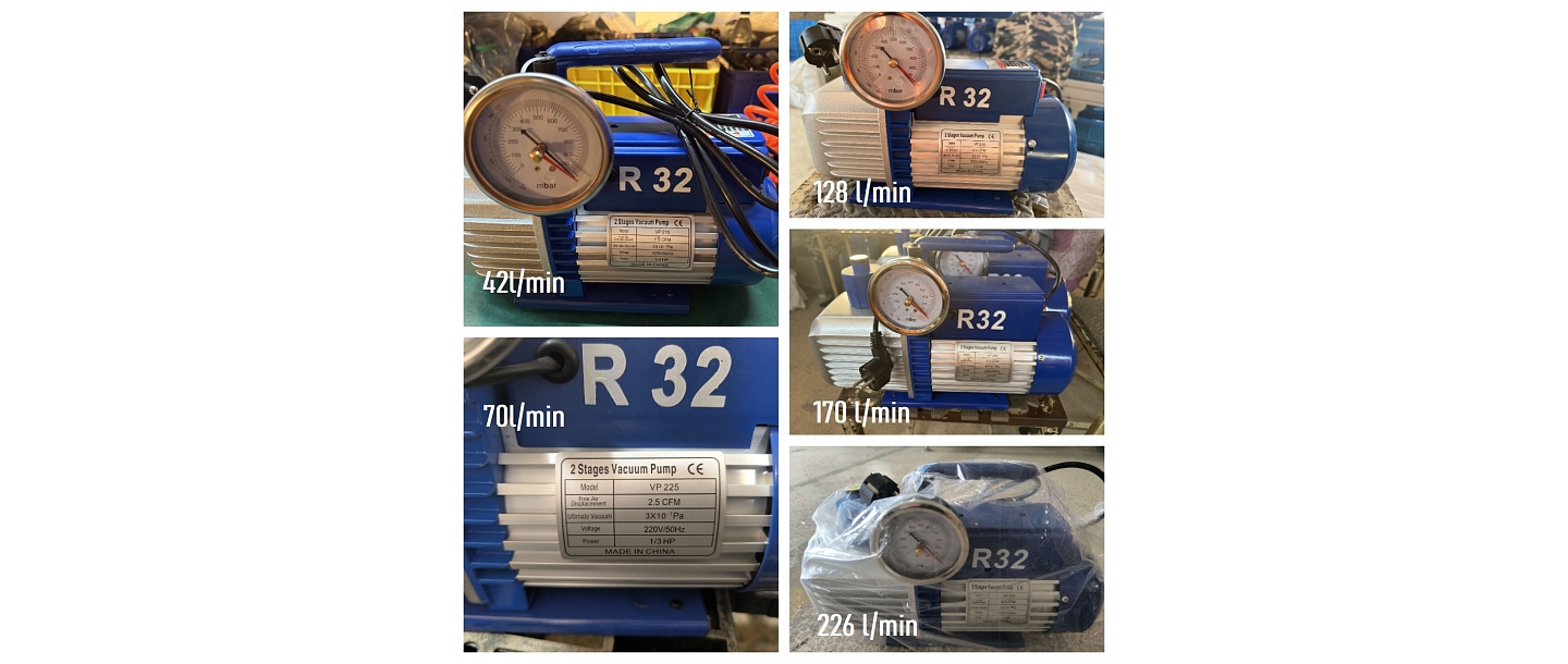 Wide range of vacuum pumps, with or without solenoid valves, A2L for gases and other products