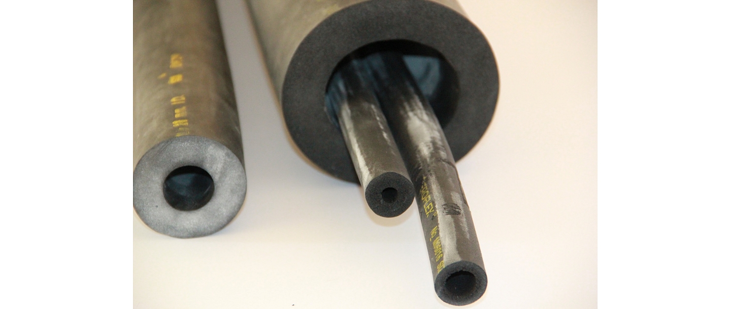 High-quality thermal insulation of pipes AEROFLEX