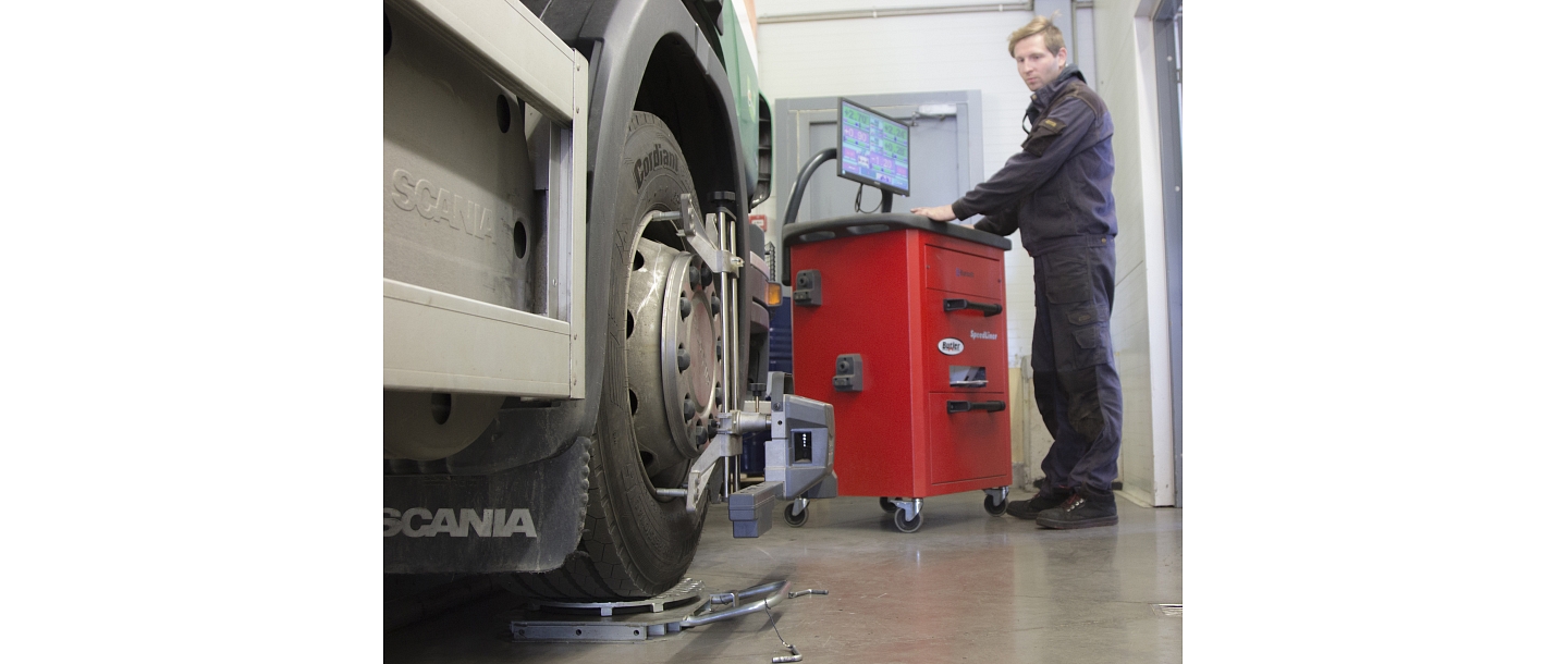 Diagnostics of heavy cars and buses