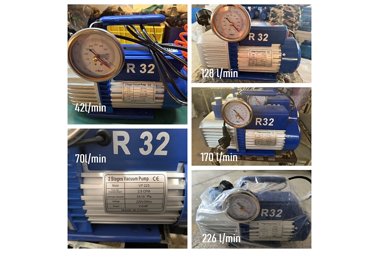 Wide range of vacuum pumps, with or without solenoid valves, A2L for gases and other products