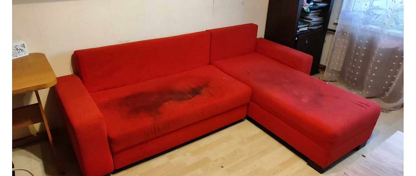Upholstered furniture cleaning
