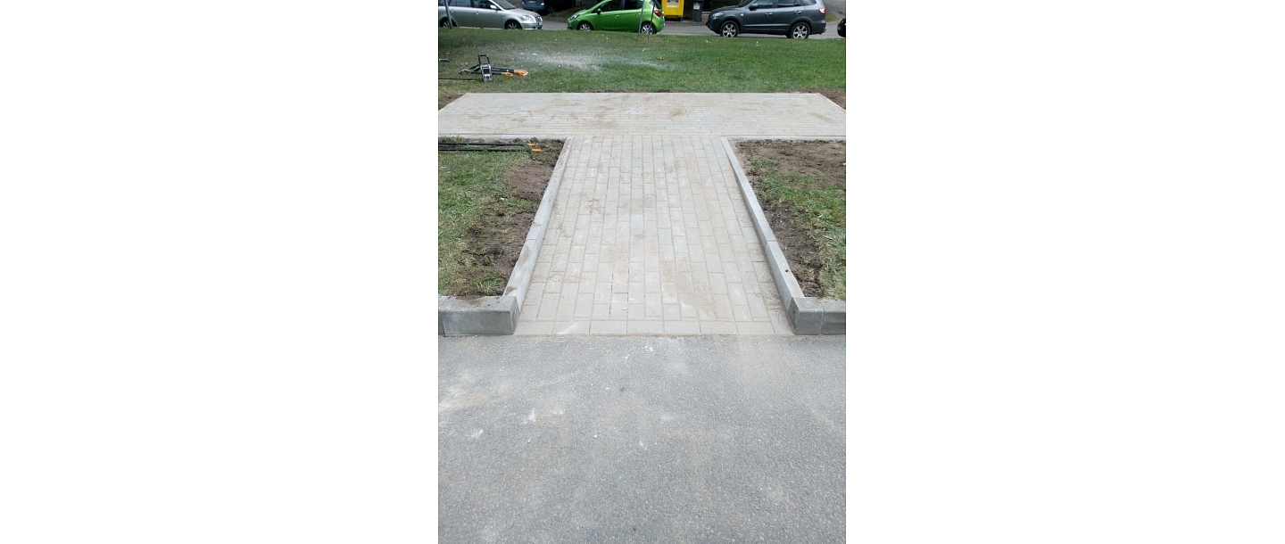 Curb installation