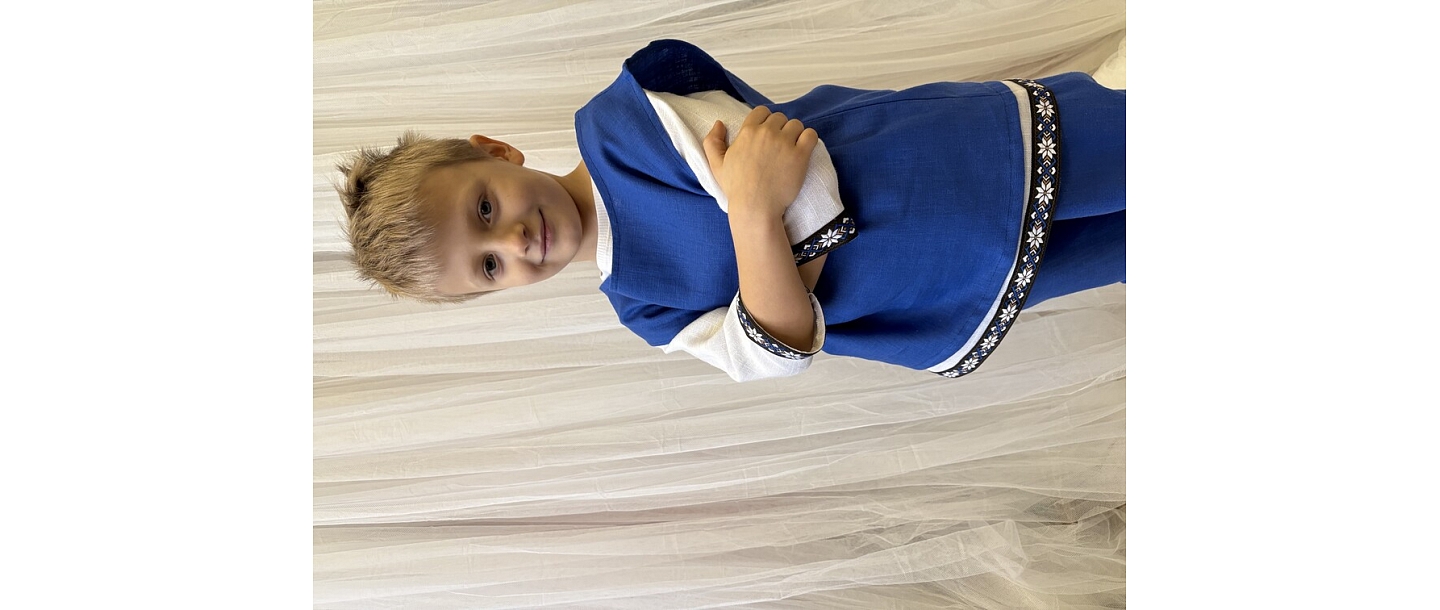 Latvian style clothing for boys