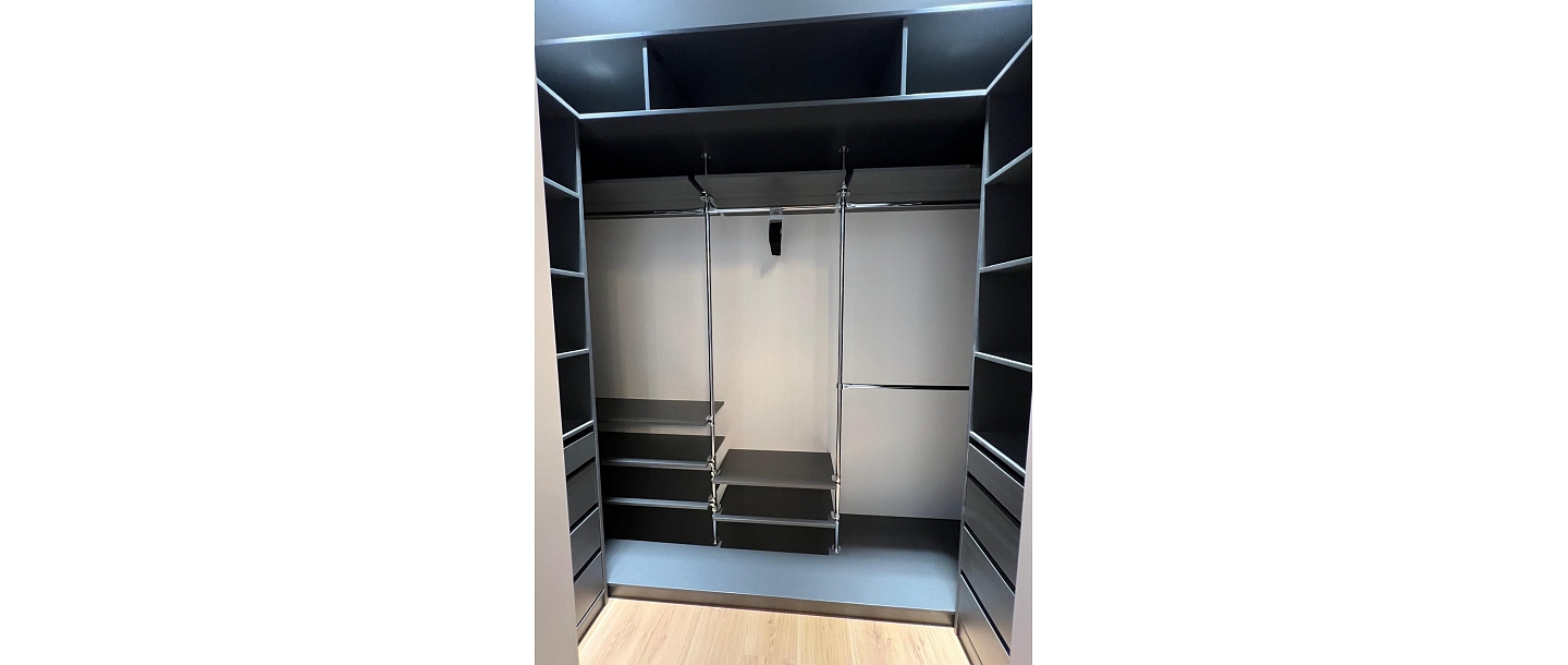 Built-in closets