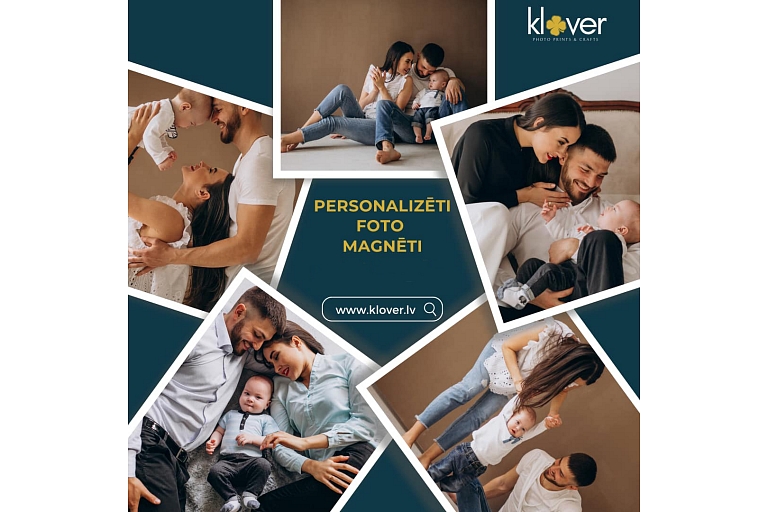 personalizēti foto magnēti