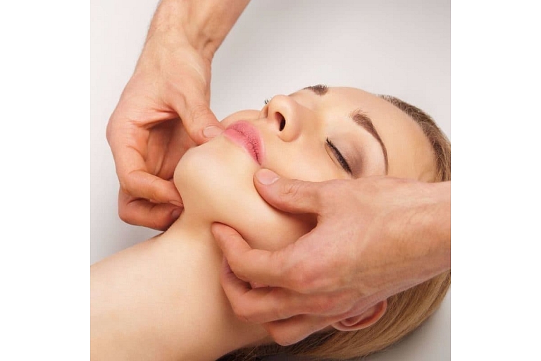 Myofascial facial massage