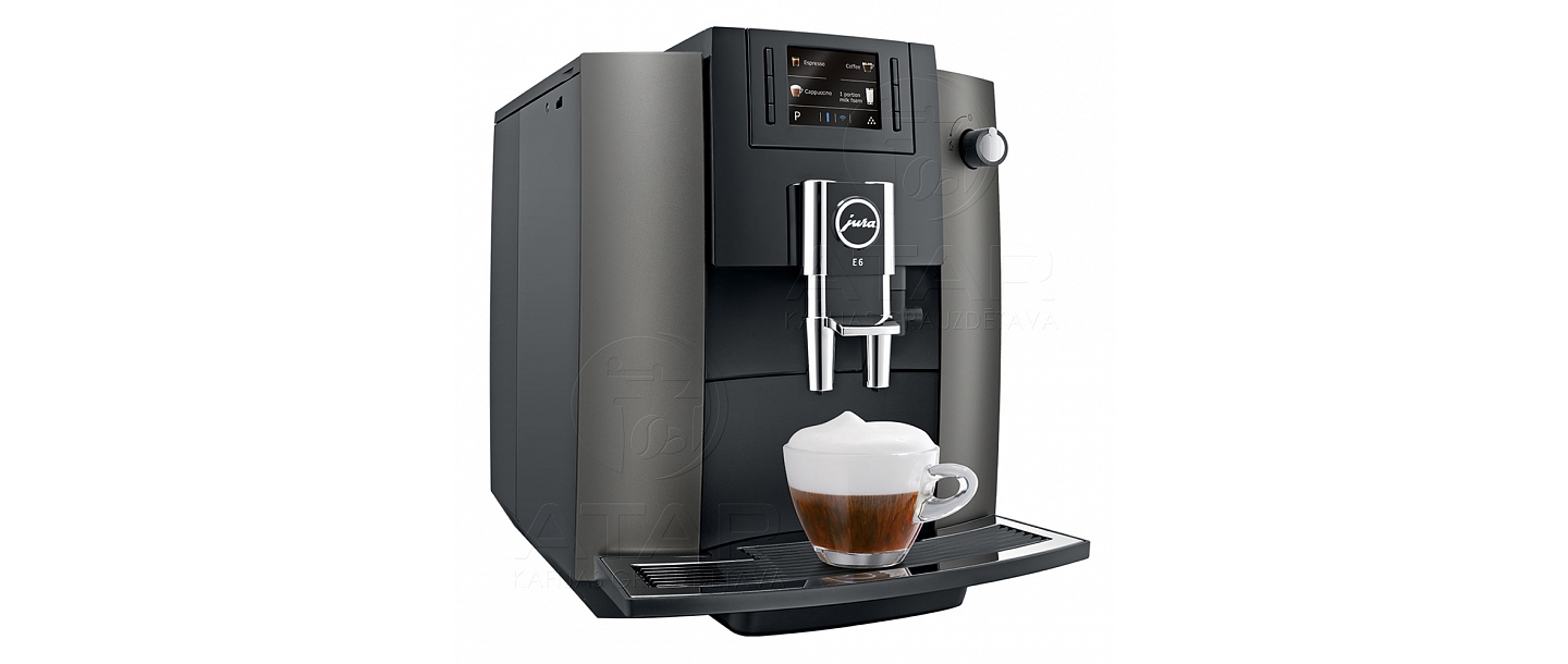 Jura e6 dark inox