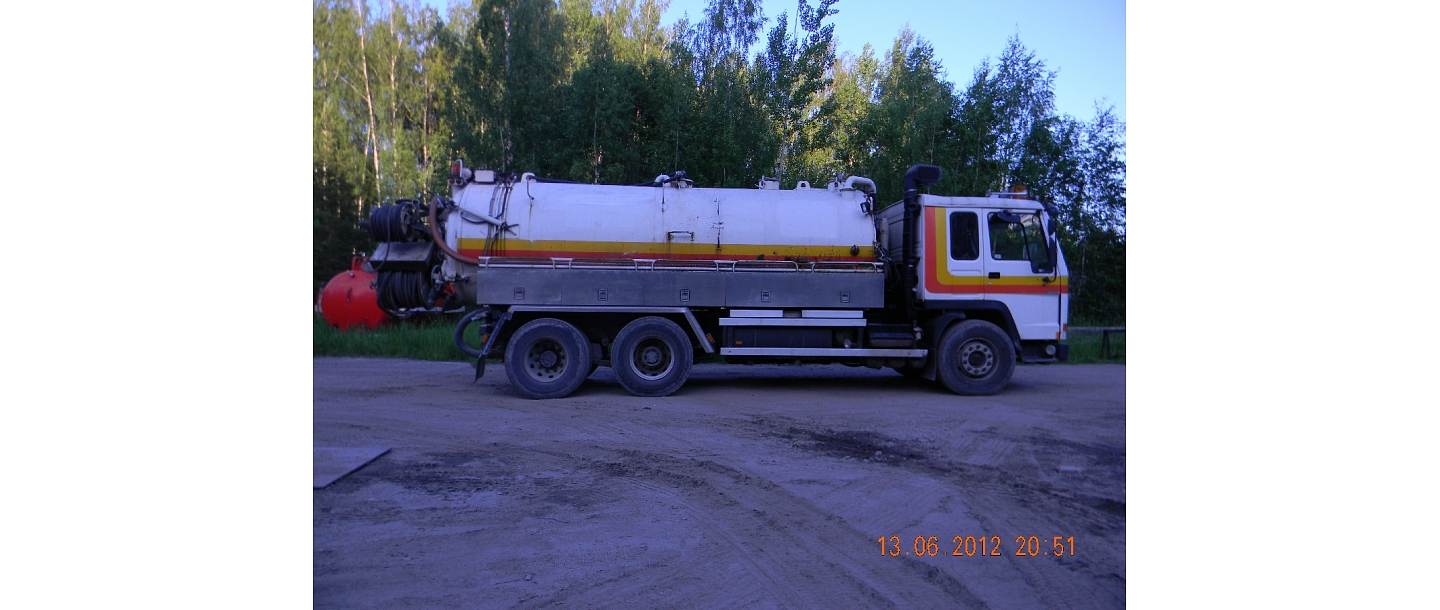 Waste collection services, sewerage cleaning