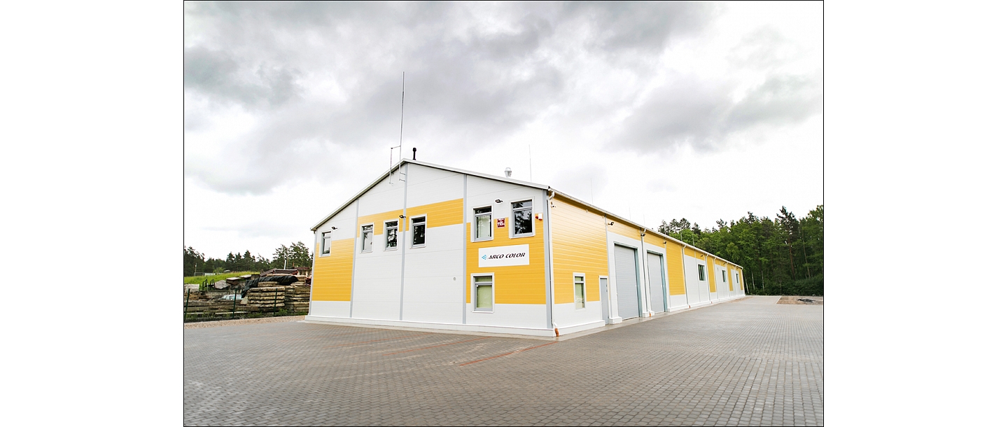 Arco Color Latvija powder coating Salaspils