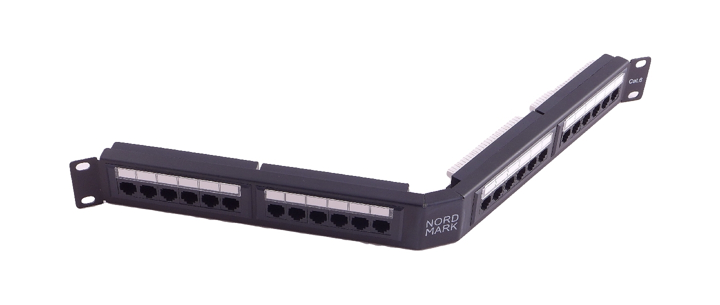 Angled Patchpanel ElectroBase