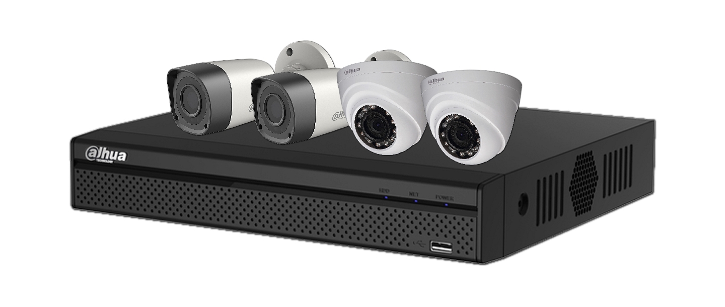 Dahua camera kit dome IP AHD ElectroBase