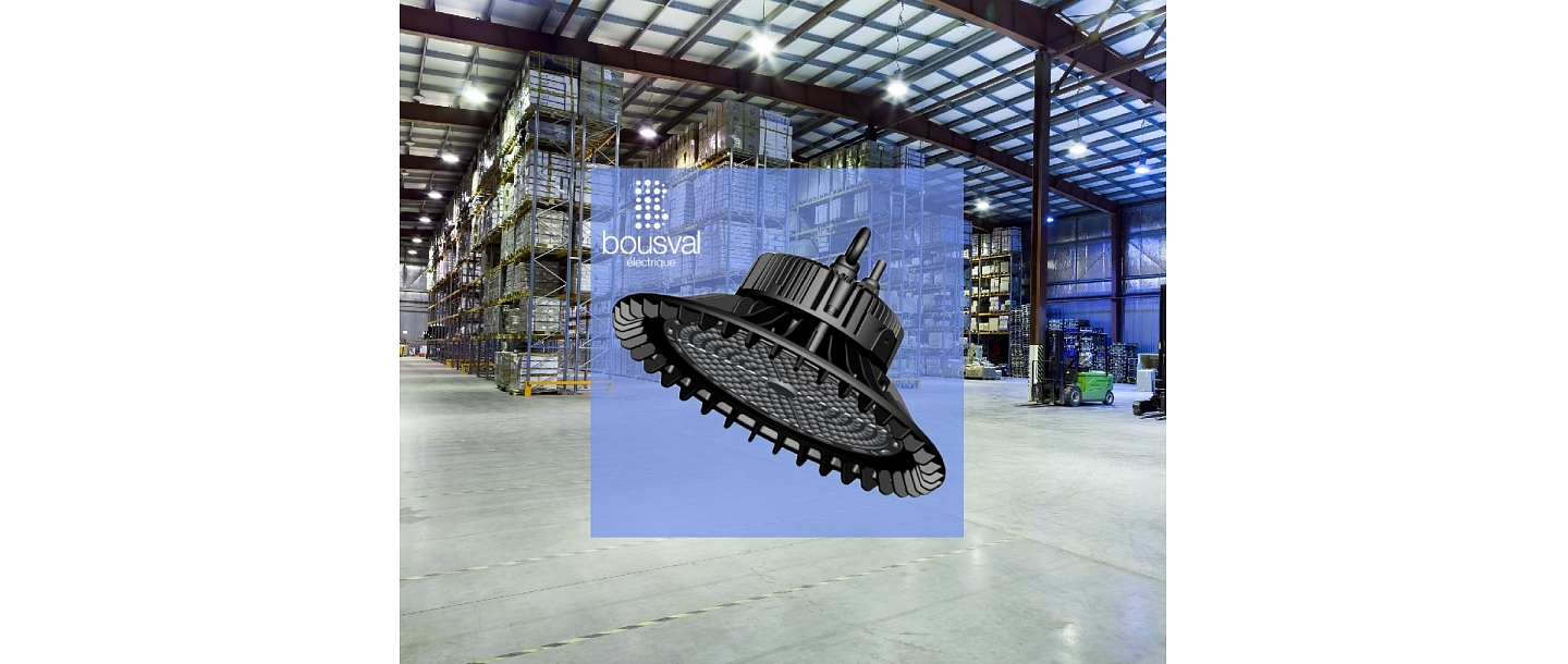 LED светильник для высокого  пролета Bousval UFO ElectroBase