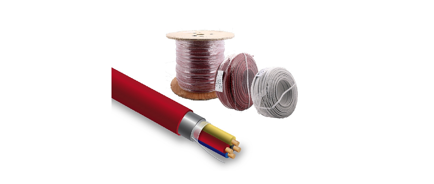 Red Cable for fire protection systems ElectroBase