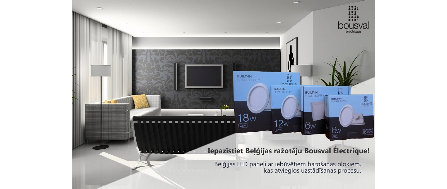 Smail LED Panel Bousval Built in driver ElectroBase
