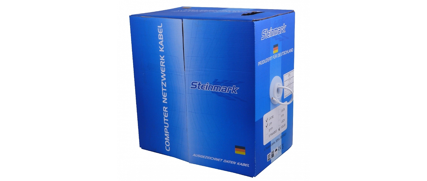 Steinmak LAN kabelis UTP FTP CAT5 CAT6 ElectroBase
