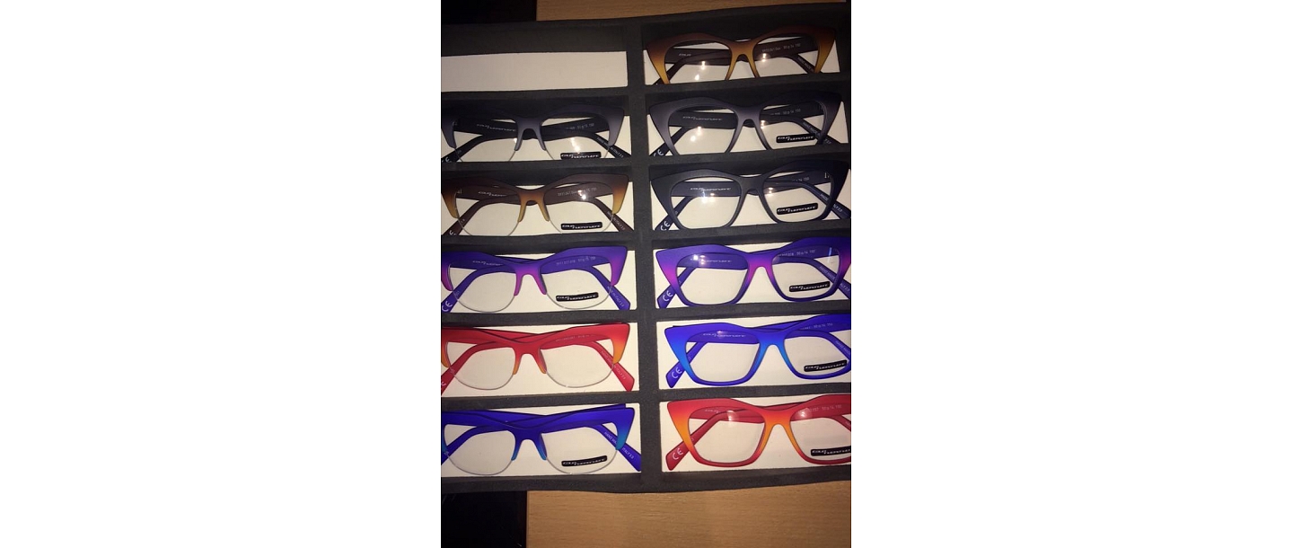 Glasses, frames, optics