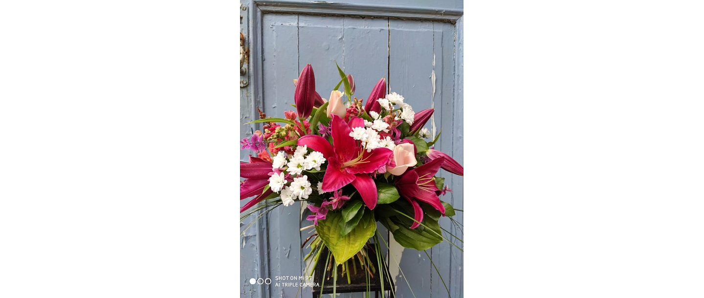 Flower bouquets, floristry