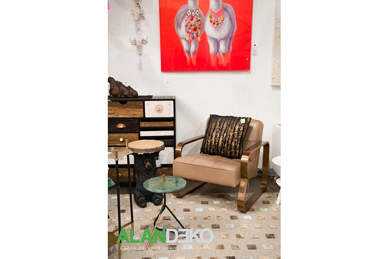 ALANDEKO atputas krēsli spilveni sienas gleznas kafijas galdiņi