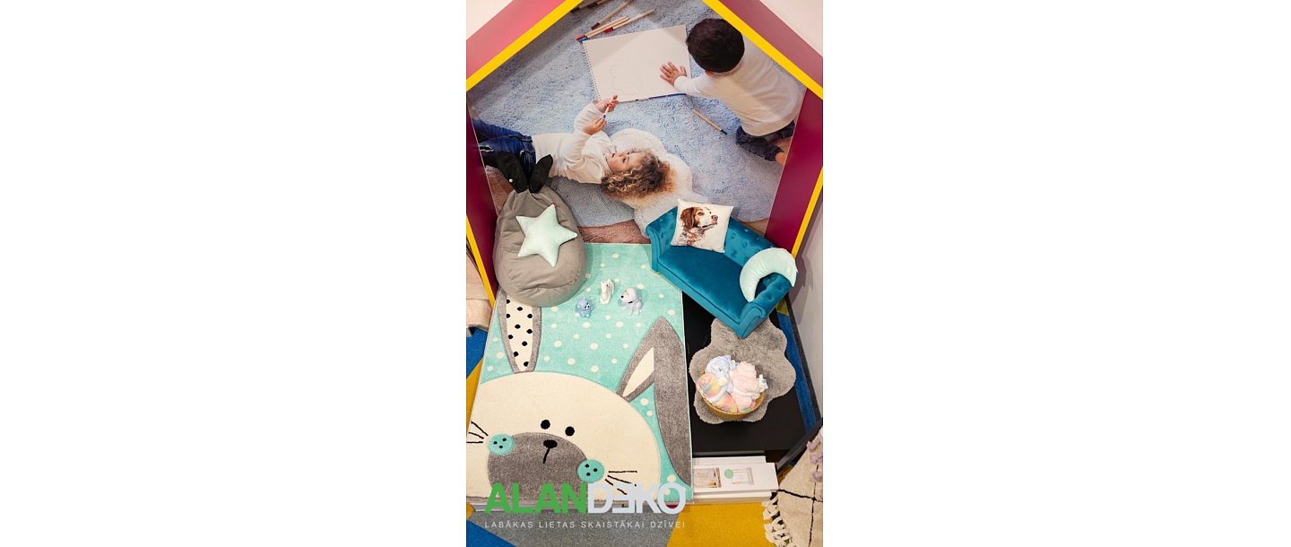 ALANDEKO children&amp;#39;s rugs, children&amp;#39;s soft furniture, beanbags and poufs, cushions for children