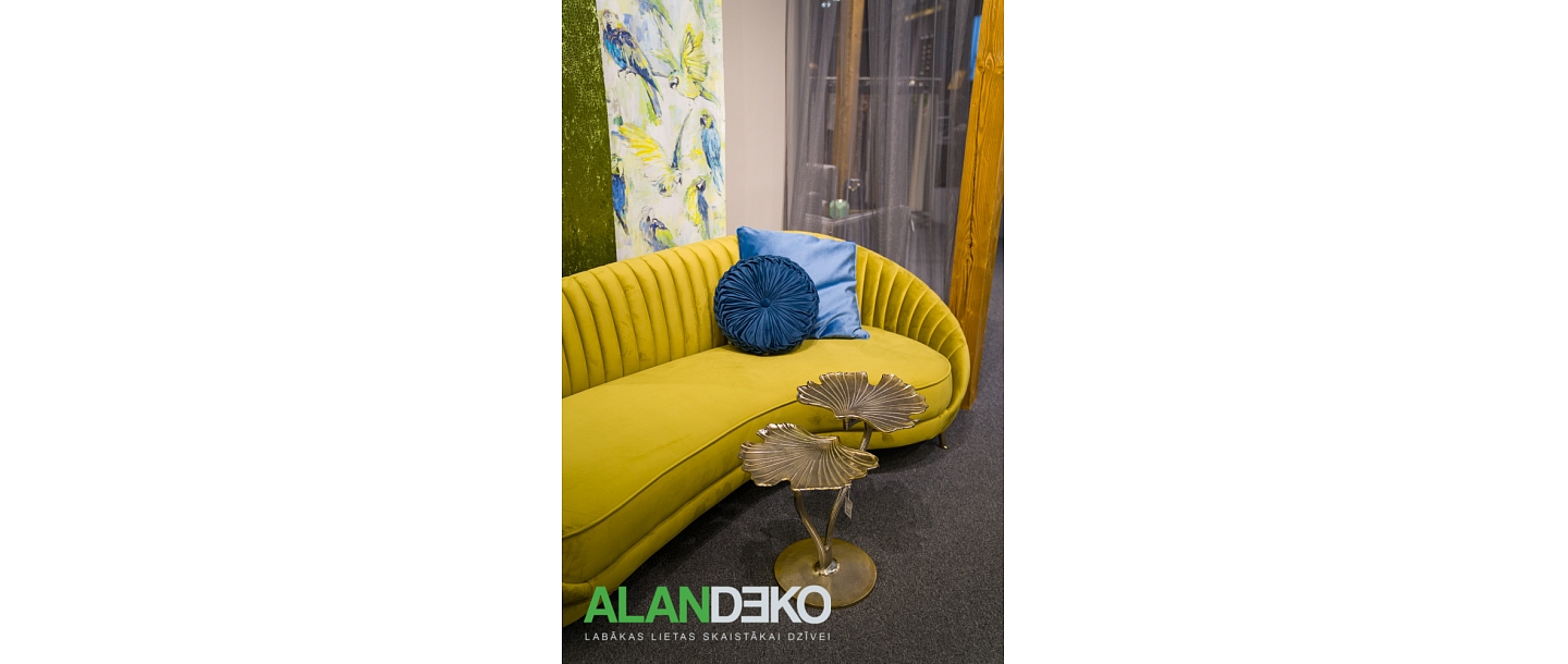 ALANDEKO upholstered furniture magazine table decorative pillows sofas