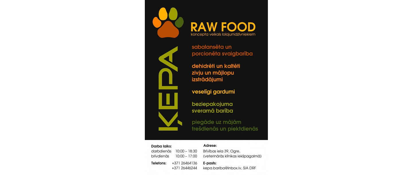 "Paw", fresh food concept store