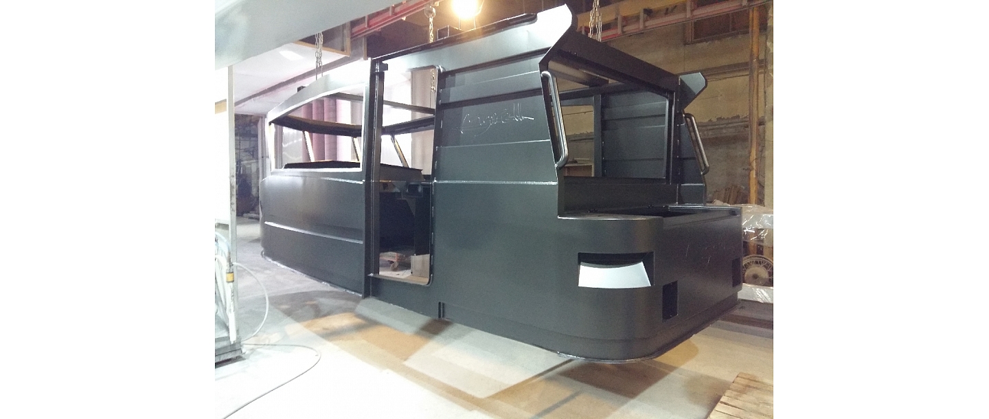 Bulky detail painting, powder painting