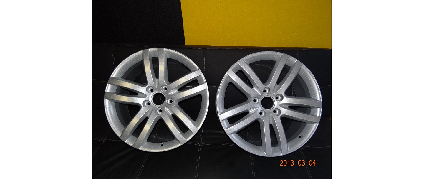 Car wheel powder painting